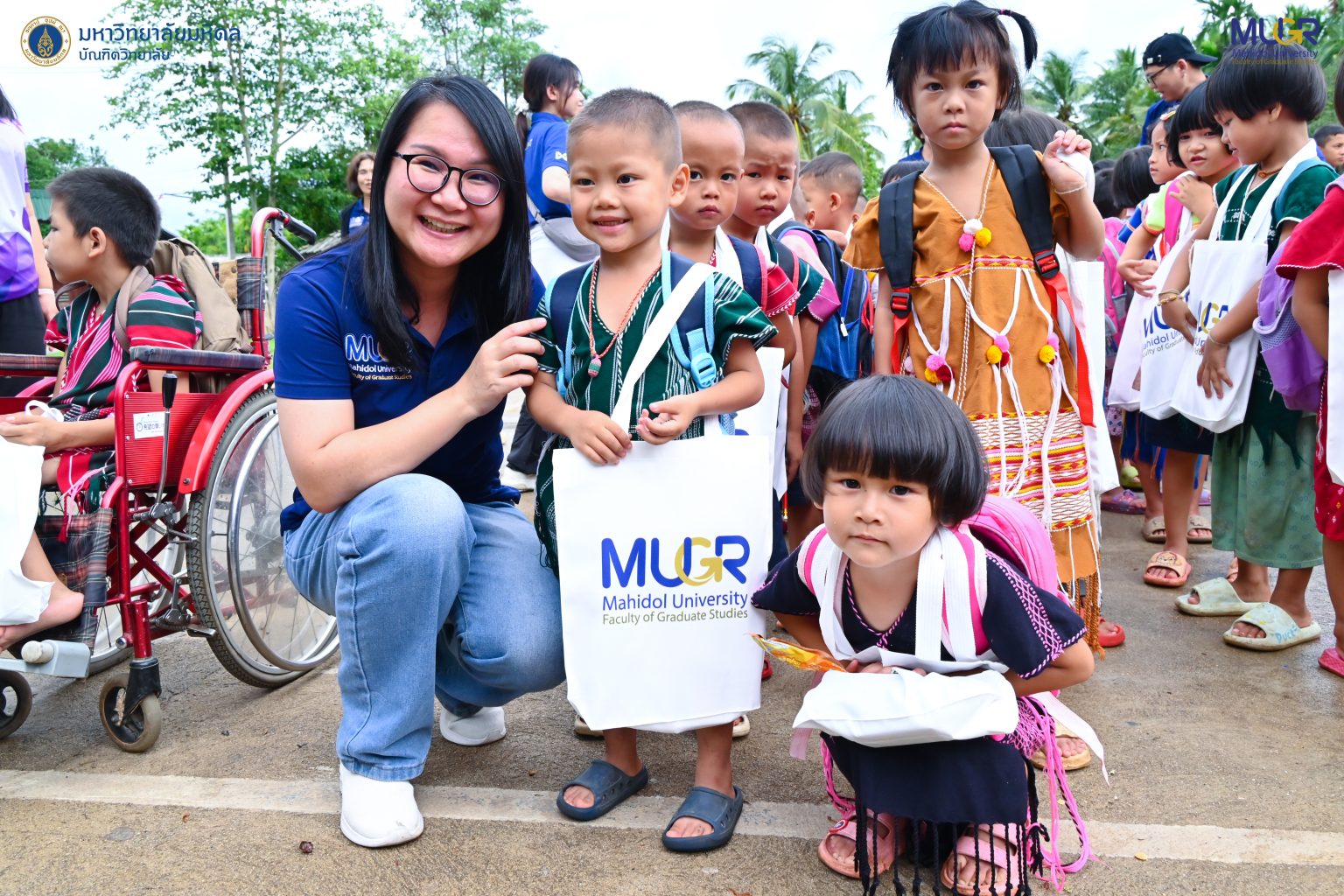 โครงการ “ค่ายบัณฑิตมหิดลอาสาเพื่อพัฒนาชุมชน” ครั้งที่ 2 ณ โรงเรียนตำรวจตระเวนชายแดนสหธนาคารกรุงเทพ อำเภอสังขละบุรี จังหวัดกาญจนบุรี”